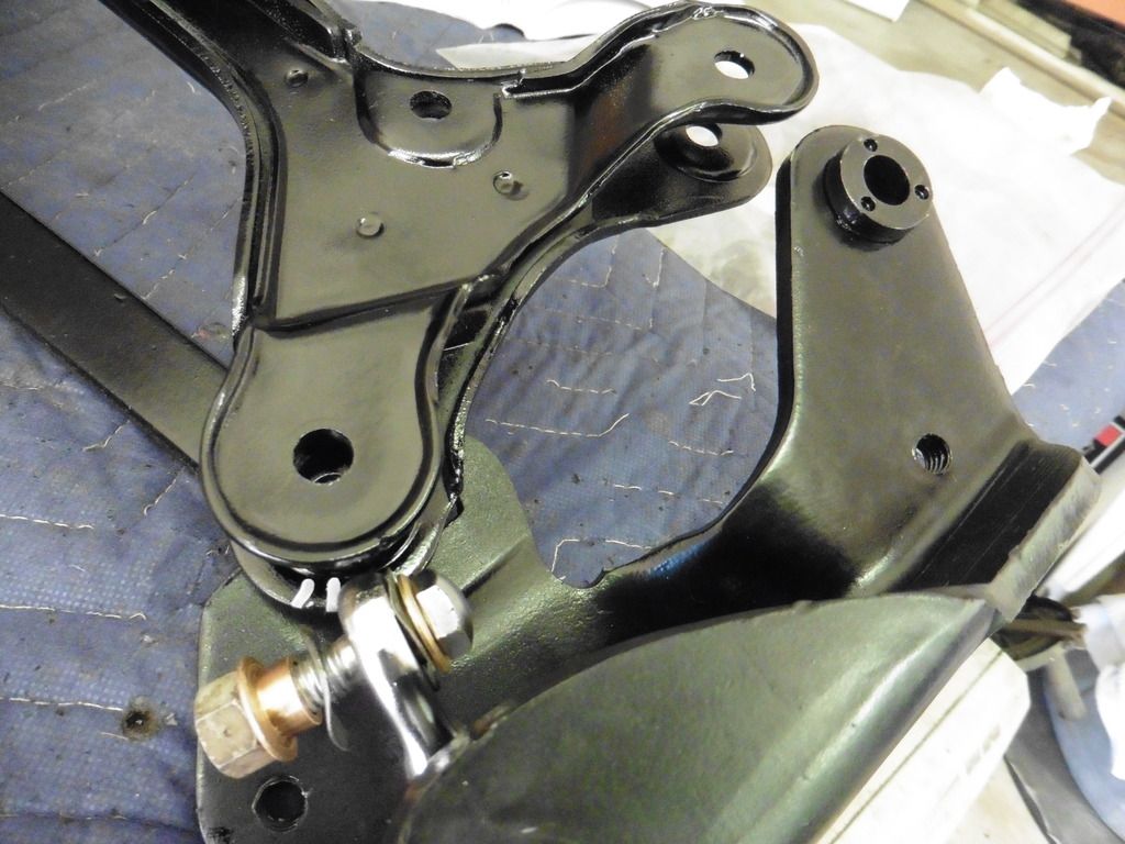 Correct order for the boltwasherbearings in the convertible top (1